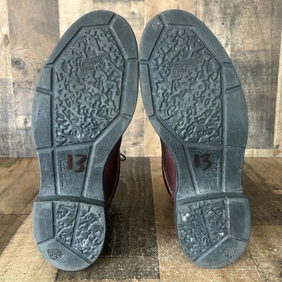 Red Wing 402 Moc Toe Work Boots Mens 13 C - Picture 3 of 12